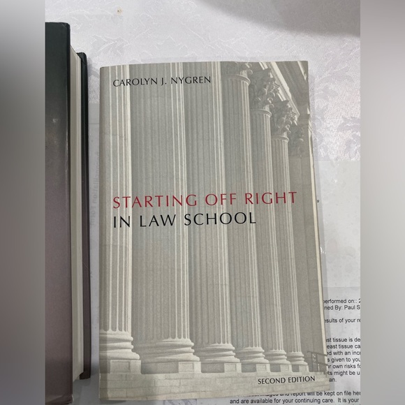 Other Starting Off Right In Law School Book Poshmark